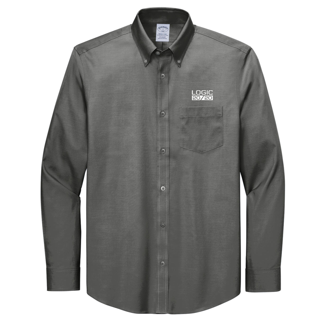 Brooks Brothers® Wrinkle-Free Stretch Pinpoint Shirt