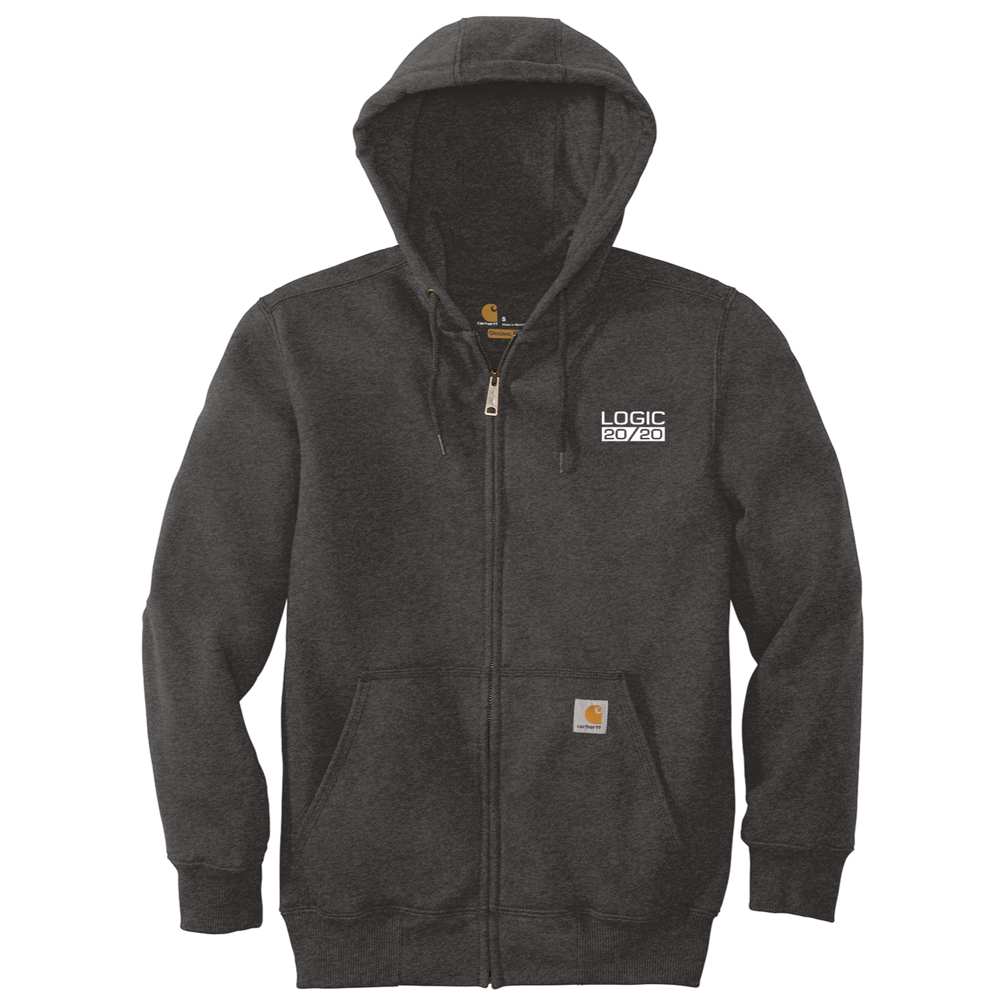 Carhartt® Rain Defender® Paxton Heavyweight Hooded Zip-Front Sweatshirt