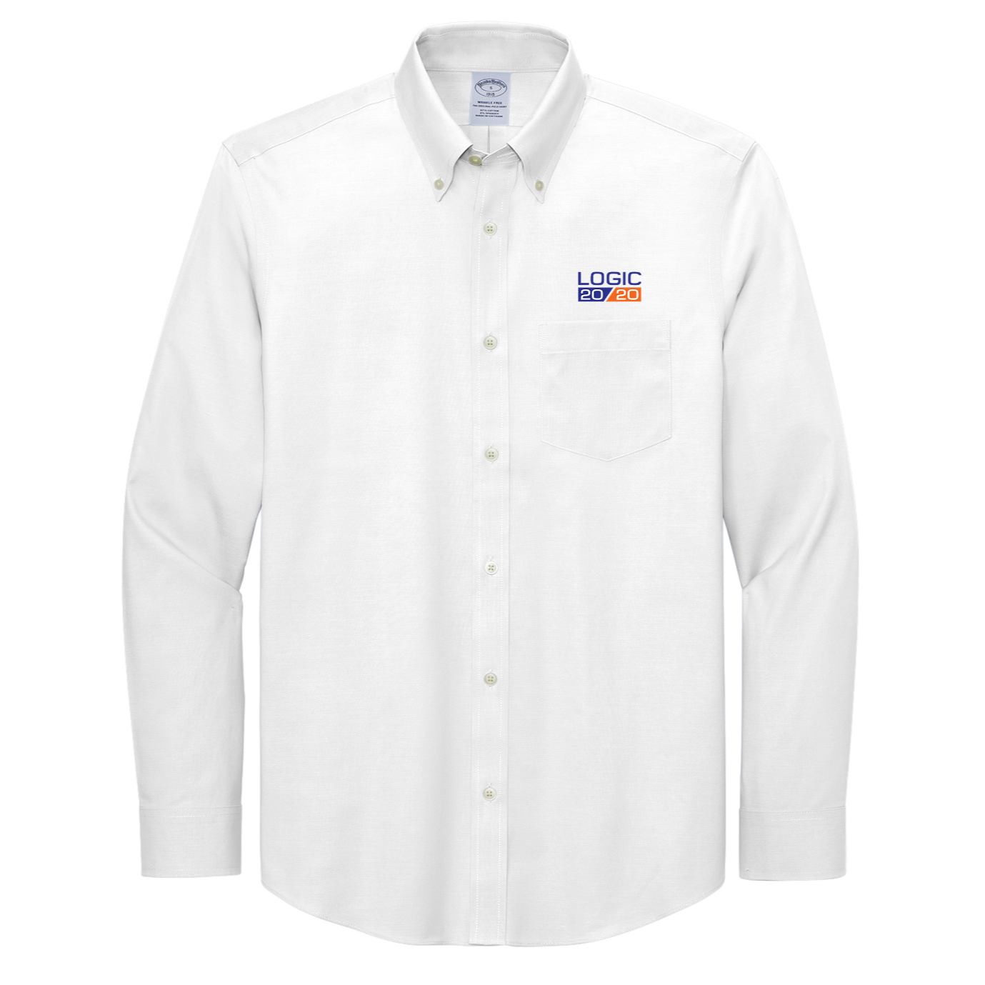 Brooks Brothers® Wrinkle-Free Stretch Pinpoint Shirt