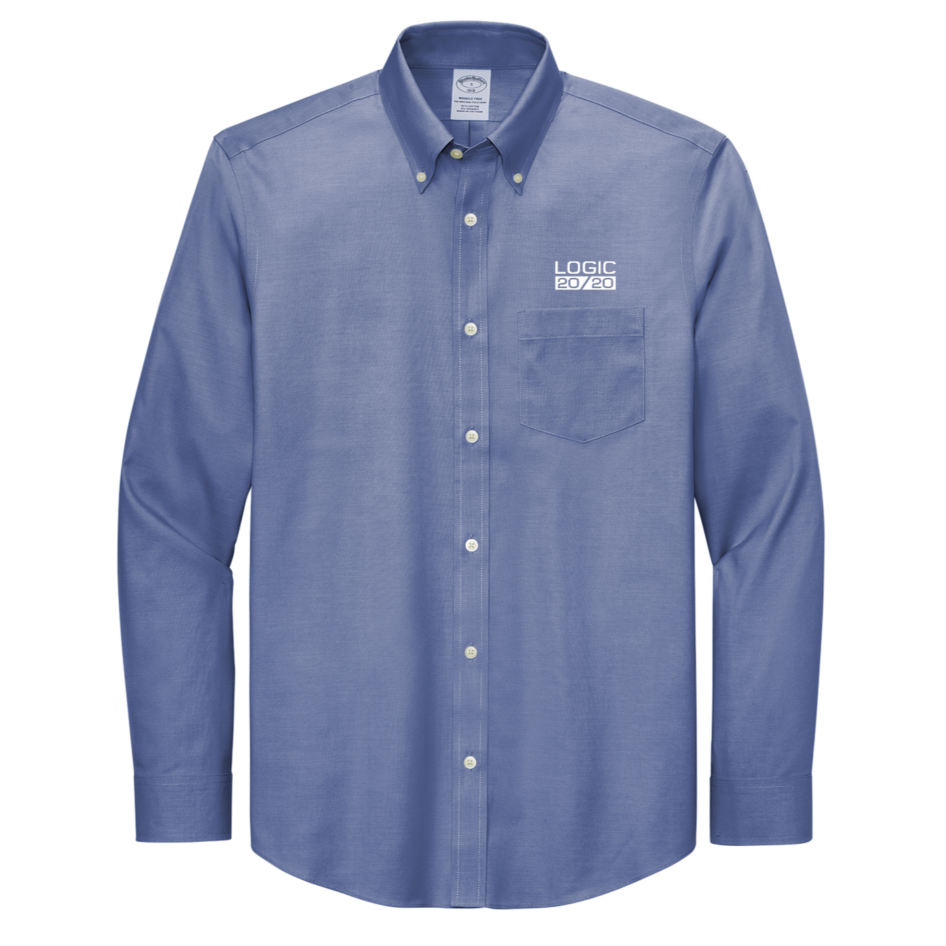 Brooks Brothers® Wrinkle-Free Stretch Pinpoint Shirt