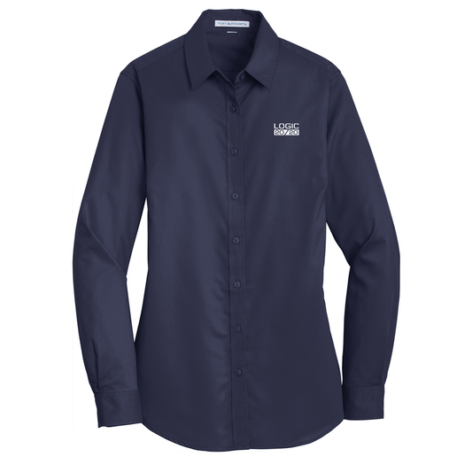 Port Authority® Women's SuperPro™ Twill Shirt